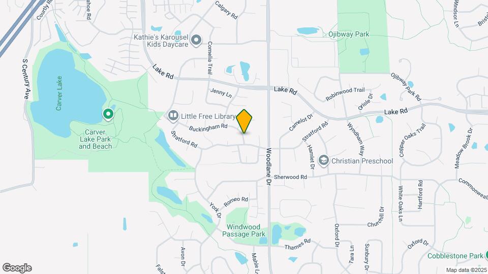 6866 Buckingham Rd Map and Location Details