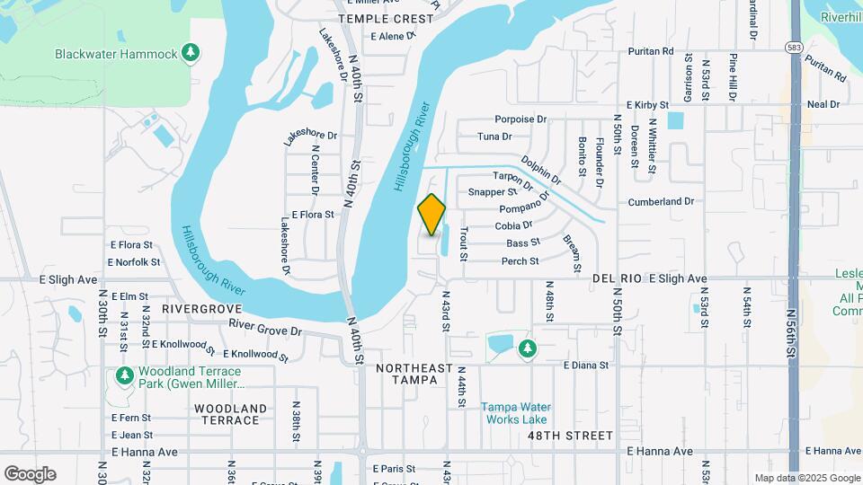7108 Waterside Dr Map and Location Details