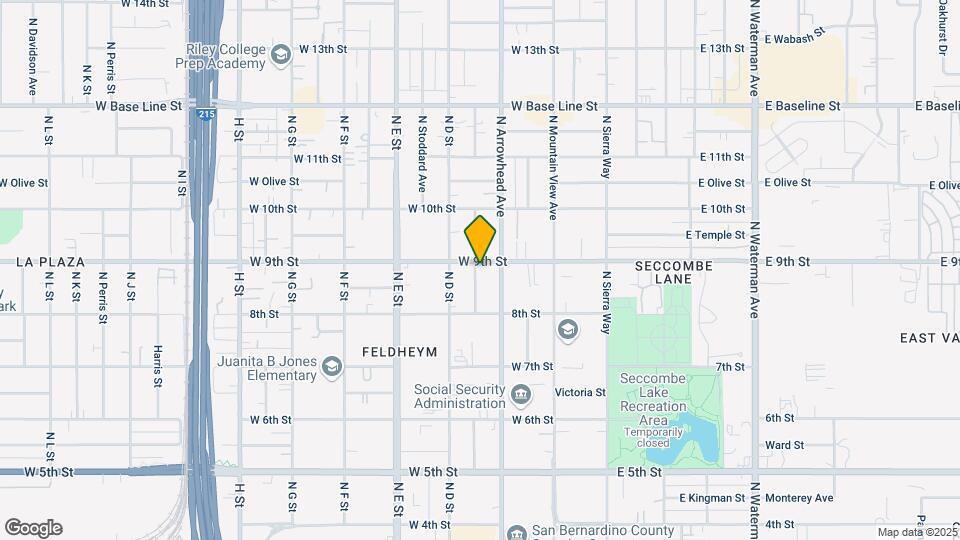 335 W 9th St Mapa y Detalles de la Ubicación