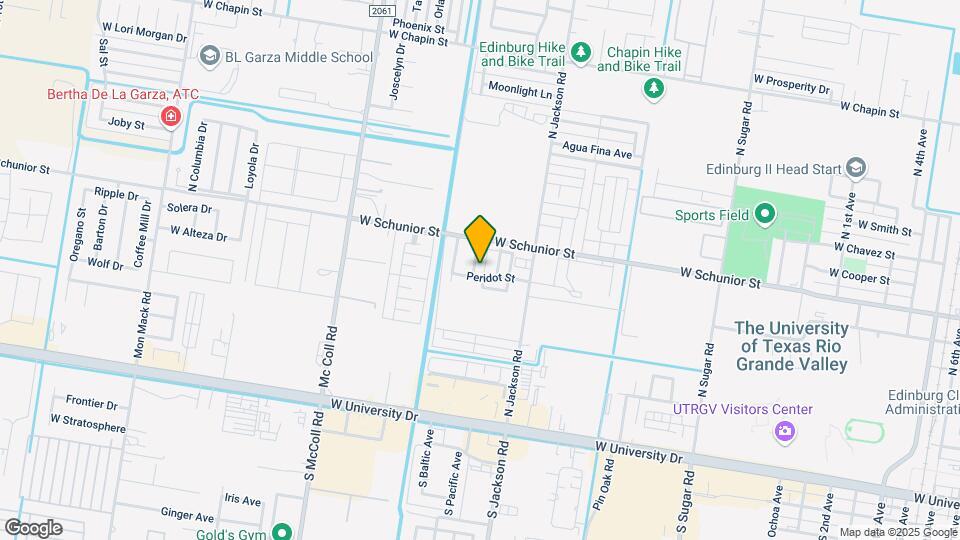 612 Jade St Map and Location Details