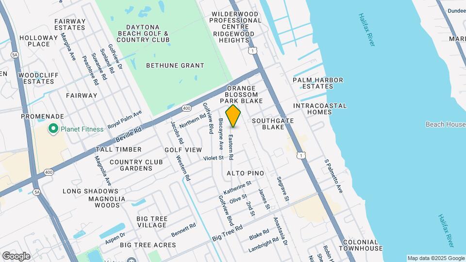 1719 Eastern Rd Map and Location Details