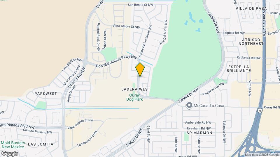 7338 Niquel Pl NW Map and Location Details