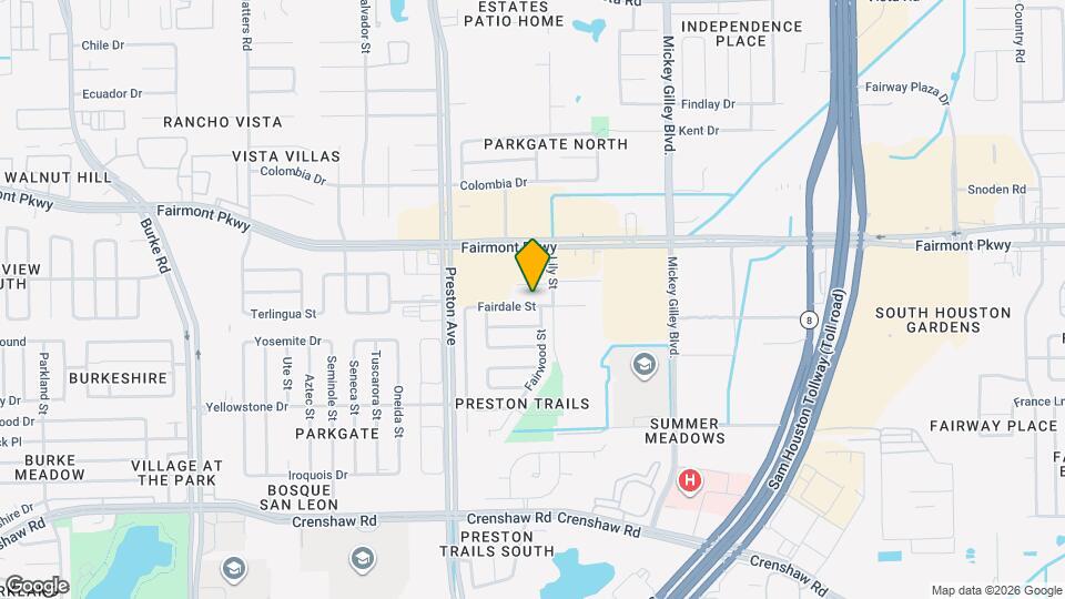 4911 Fairdale St Map and Location Details