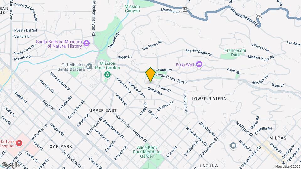 1811 Loma St Map and Location Details