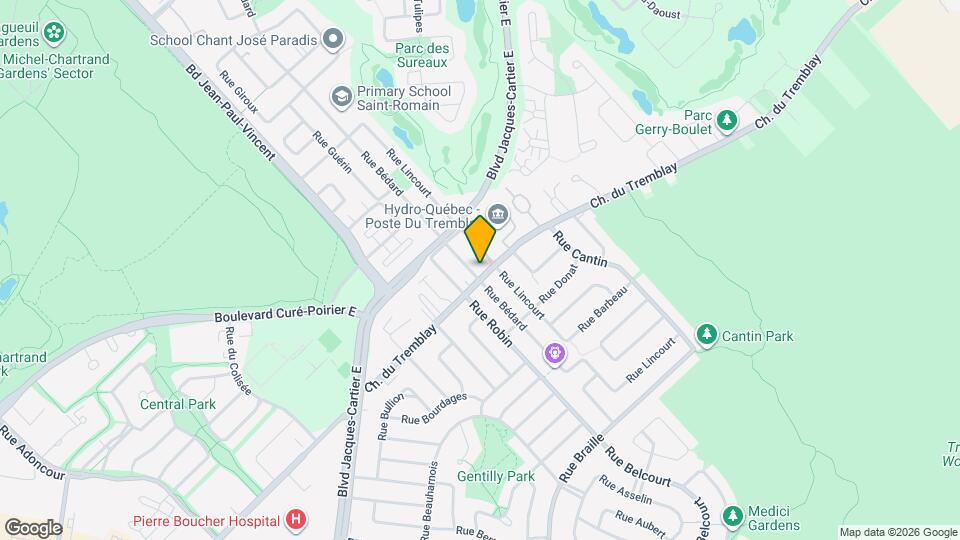 1977 Du Tremblay Ch Map and Location Details