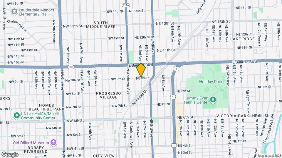 8 NE 9th St Mapa y Detalles de la Ubicación