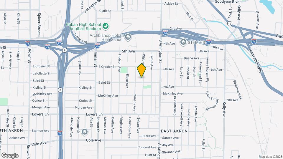 516 Whitney Ave Map and Location Details