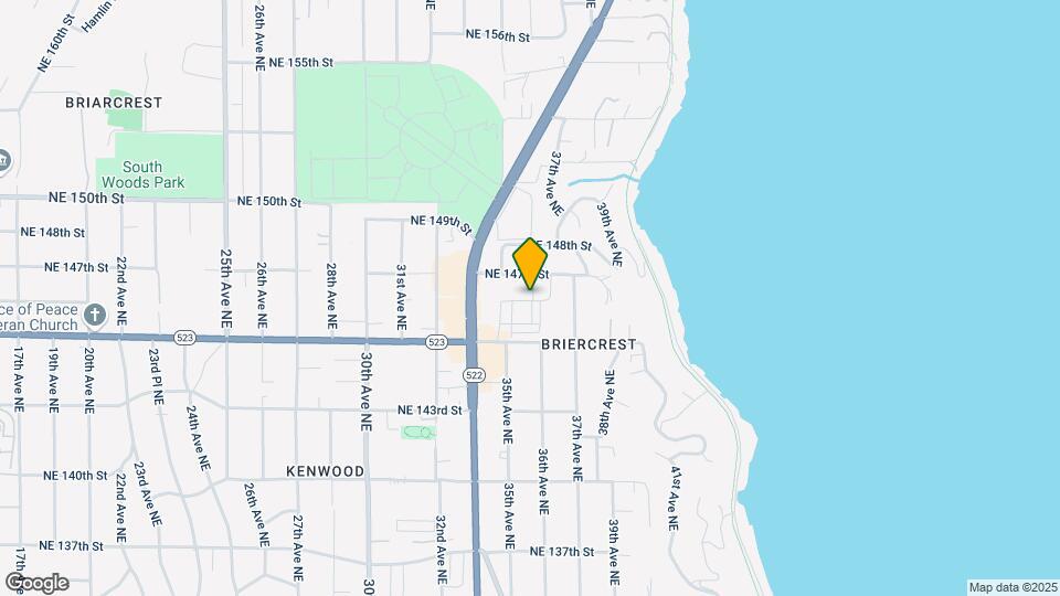 14647 36th Ct NE Map and Location Details
