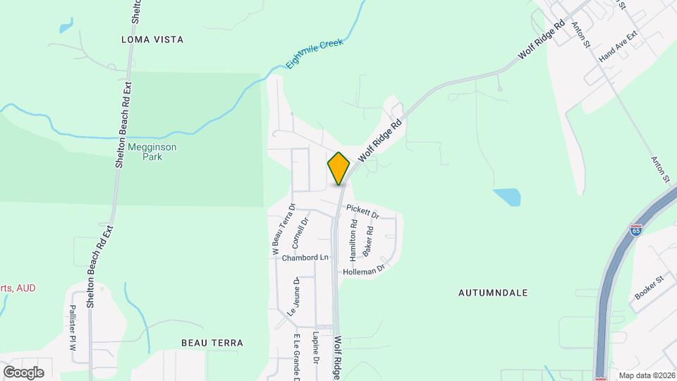 2207 Wolf Ridge Rd Map and Location Details