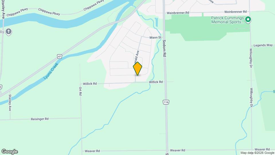 9348 White Oak Ave Map and Location Details