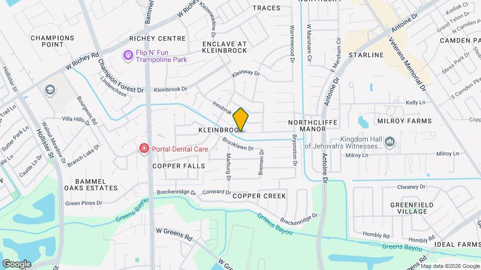 4715 Trevor Hill Dr Map and Location Details