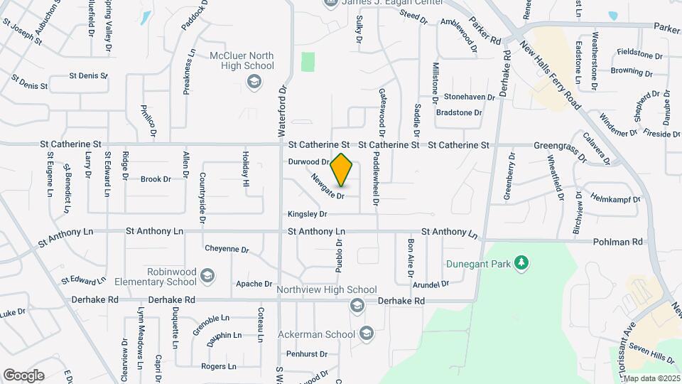 3115 Newgate Dr Map and Location Details
