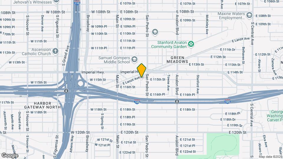 252 E Lanzit Ave Map and Location Details