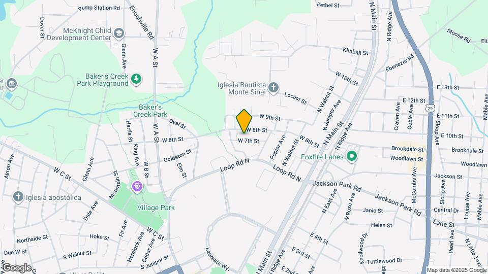 516 W 7th St Map and Location Details