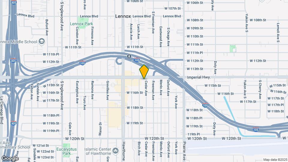 11413 Cedar Ave Mapa y Detalles de la Ubicación