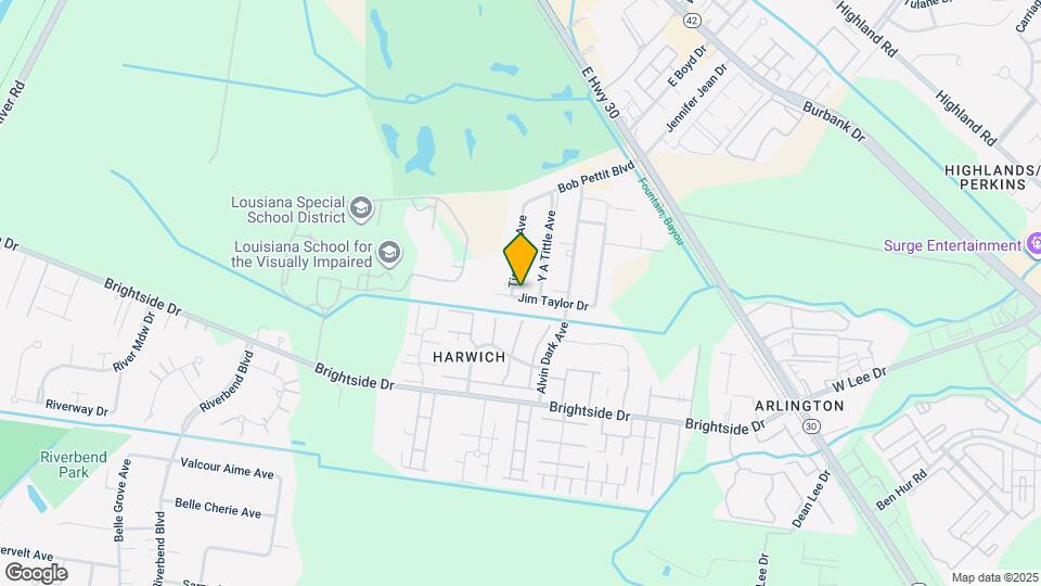 Tigerland Apartments Map and Location Details