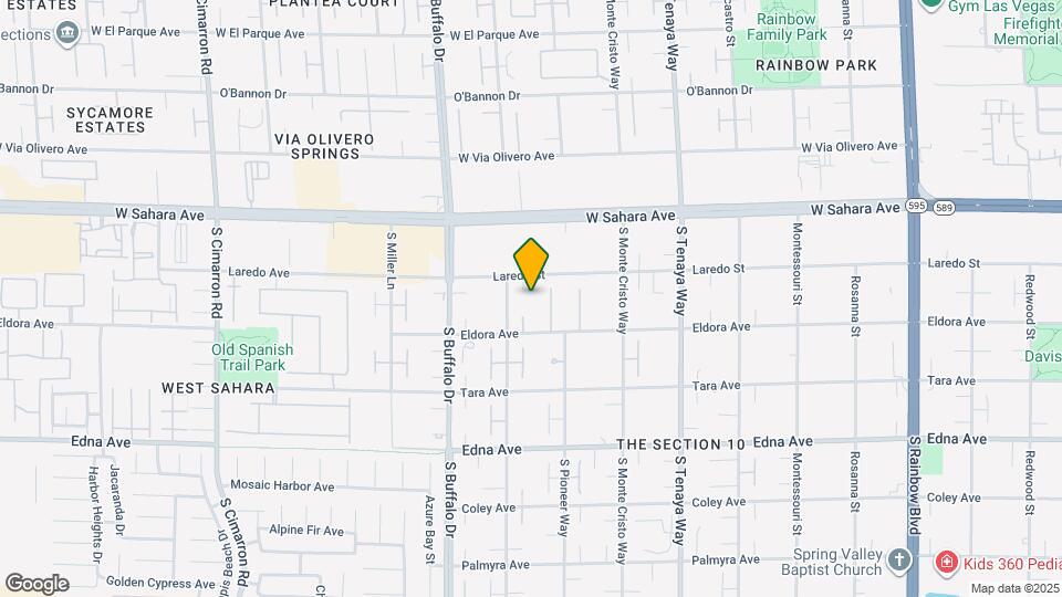 7611 Laredo St Map and Location Details