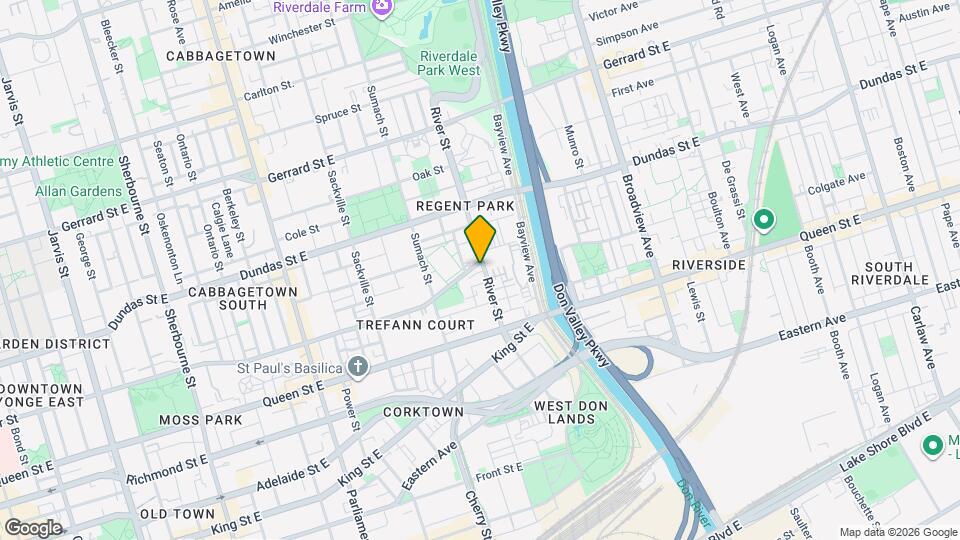 72 River St Map and Location Details