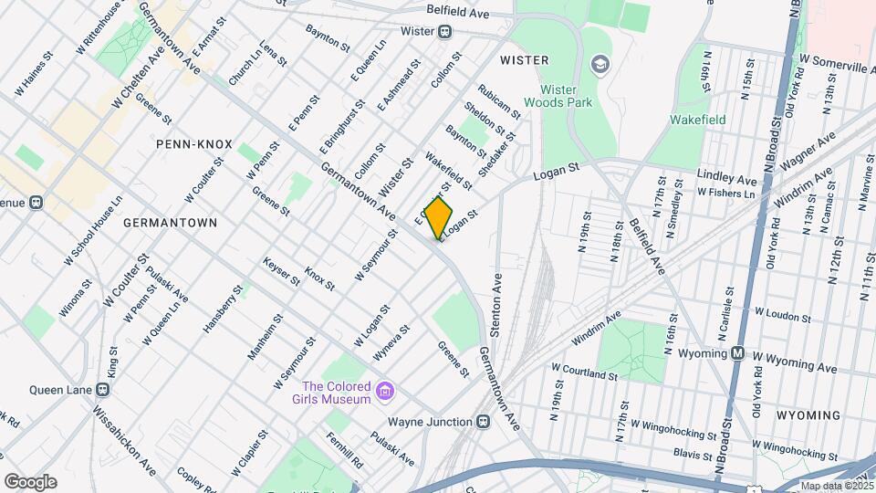 4839 Germantown Ave, Unit 1 Map and Location Details