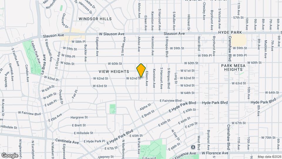 6200-6202 Alviso Ave Map and Location Details