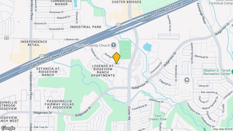 2304 Lynbridge Cir Map and Location Details