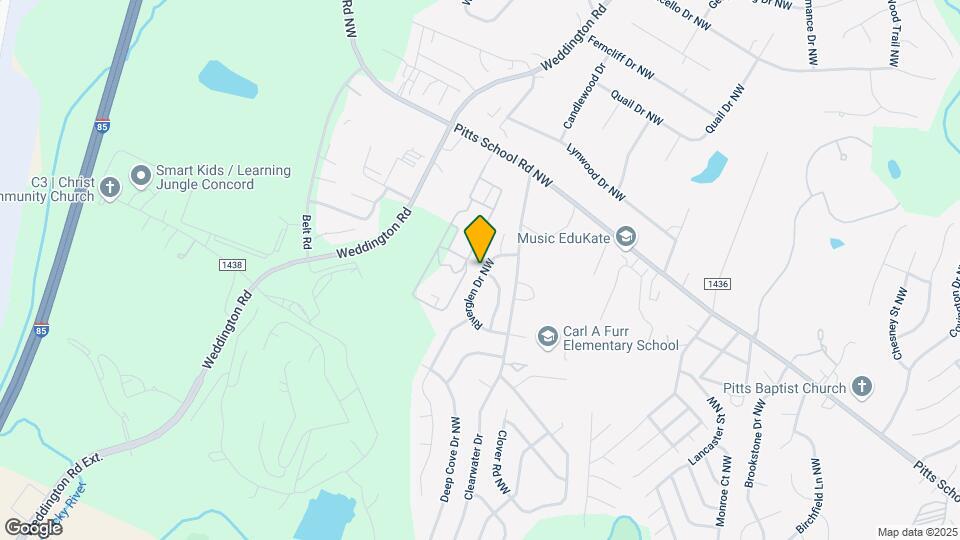 436 Riverglen Dr NW Map and Location Details