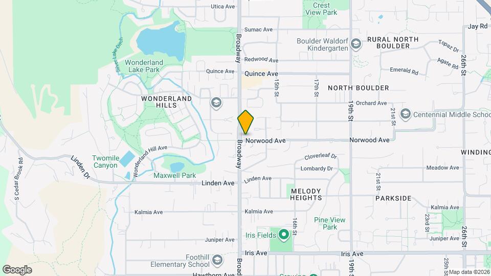 1245 Norwood Ave Map and Location Details