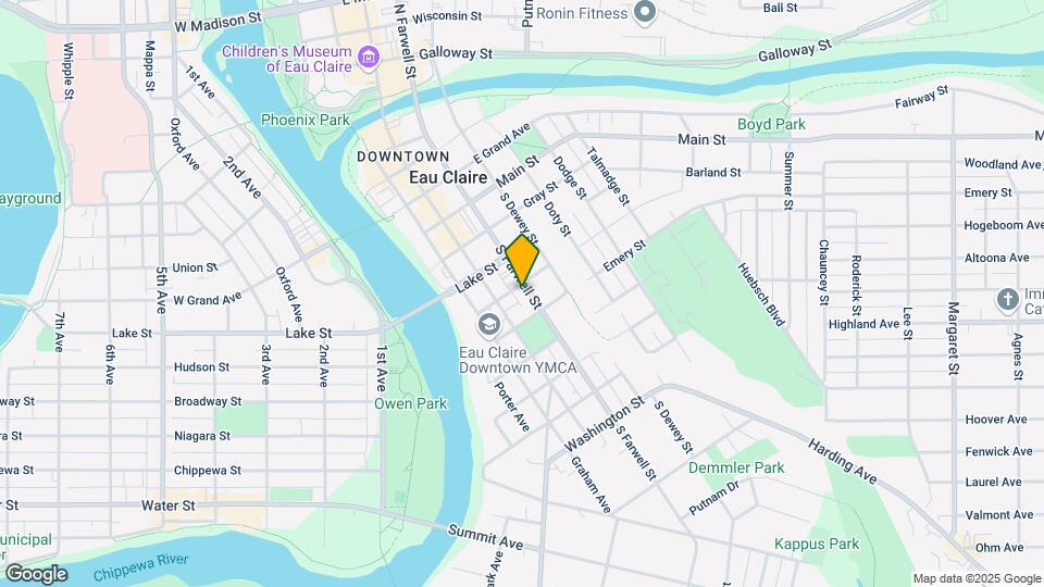 708 S Farwell St Map and Location Details