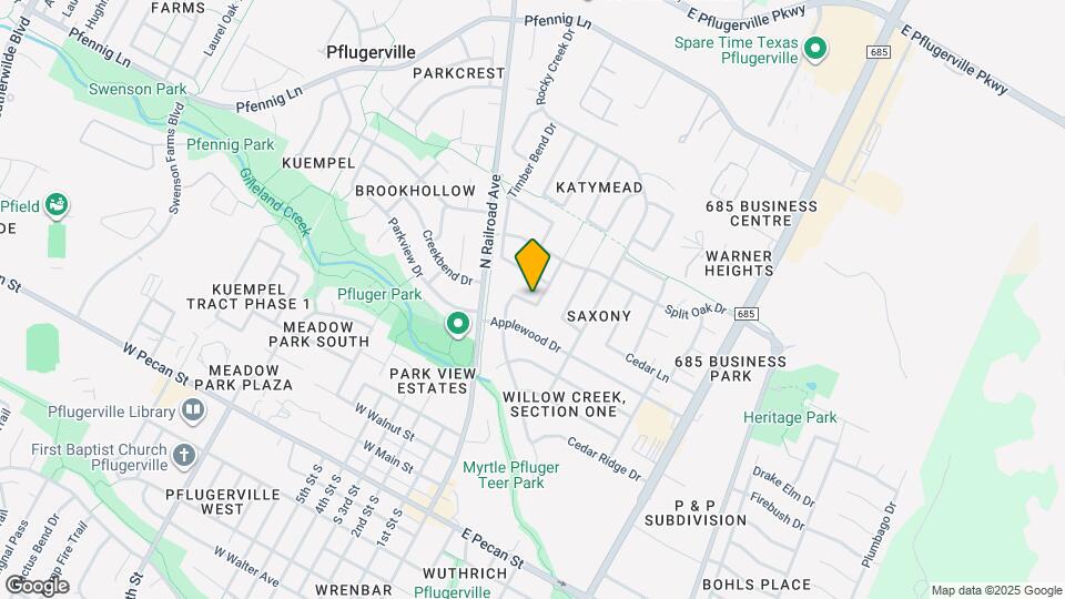 1000 Twin Creek Dr Map and Location Details