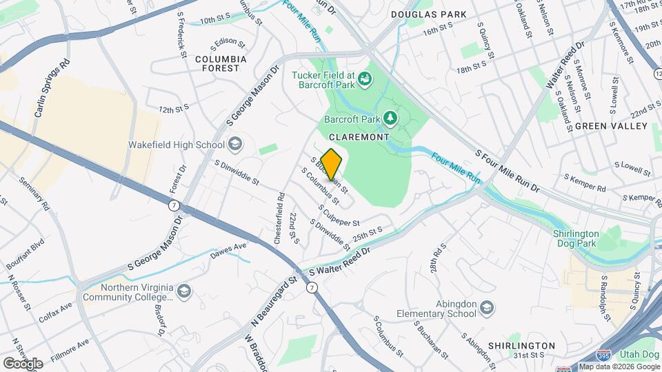 4805 23rd St S Map and Location Details