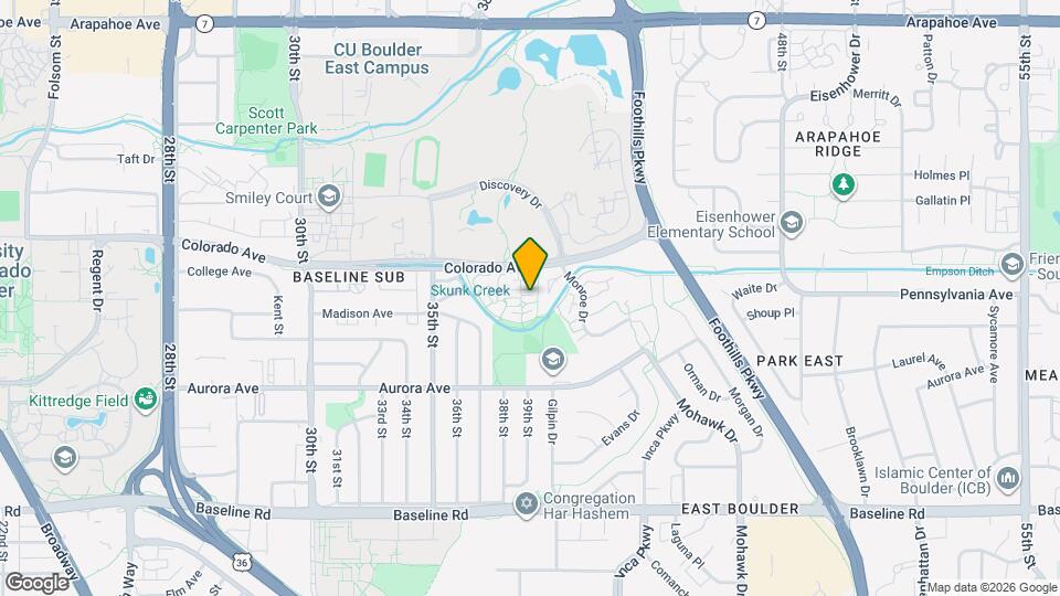 3950 Colorado Ave Map and Location Details