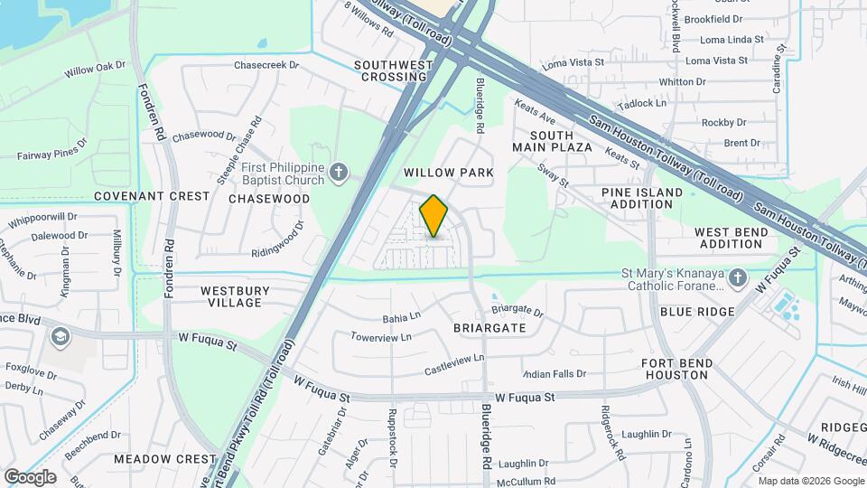 7067 Chasewood Dr Mapa y Detalles de la Ubicación