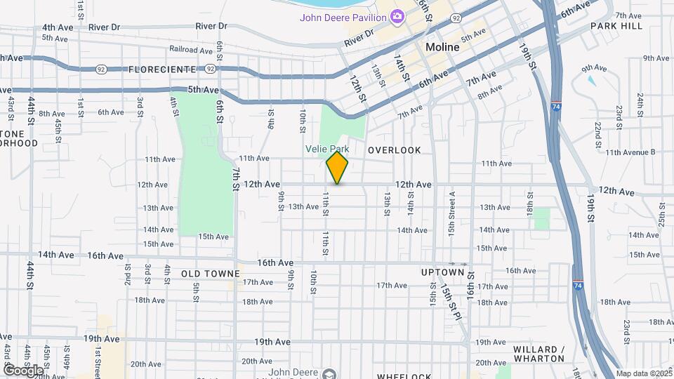 1116 12th Ave Map and Location Details