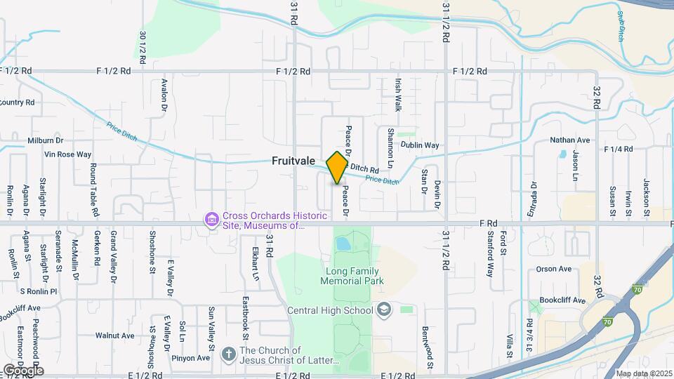 614 Tropicana Dr Map and Location Details