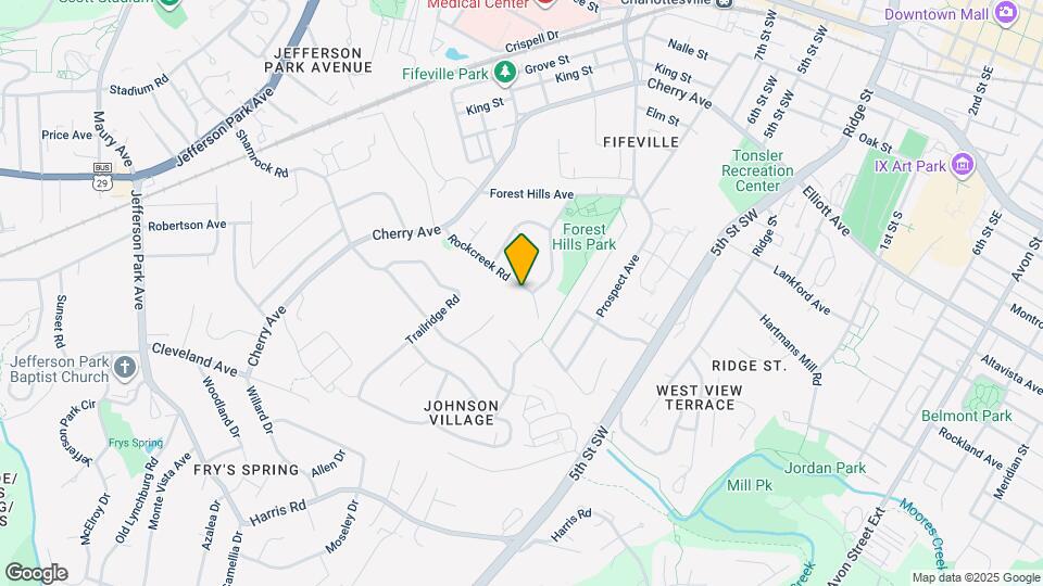 712 Rockcreek Rd Map and Location Details