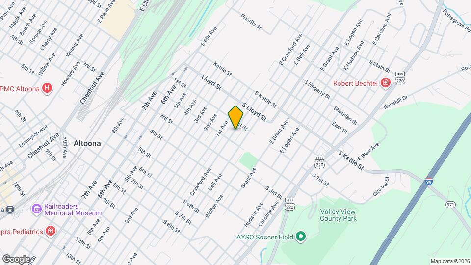 115 Crawford Ave Mapa y Detalles de la Ubicación