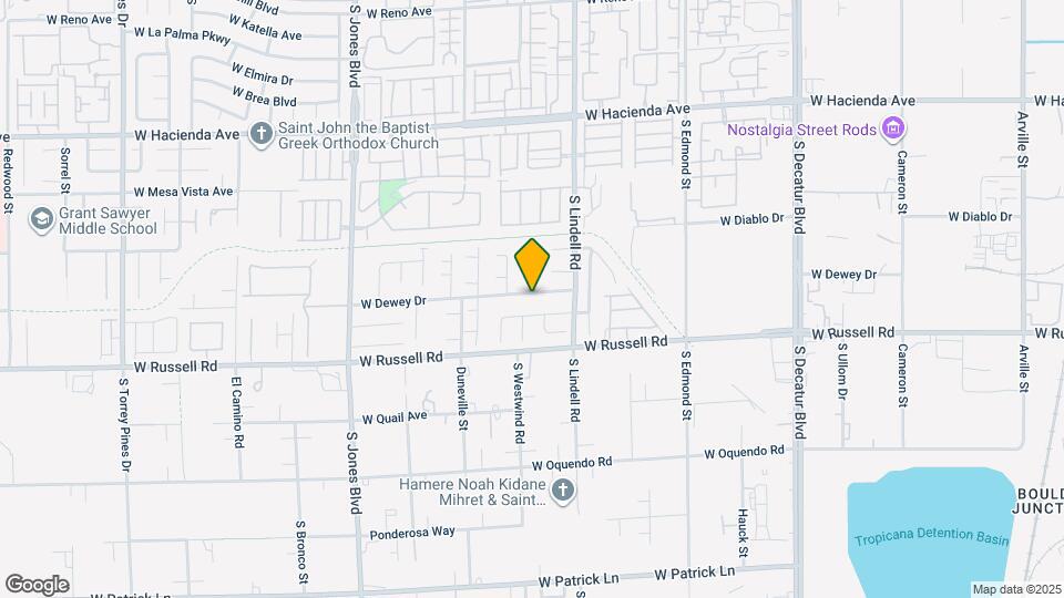 5607 W Dewey Dr Map and Location Details