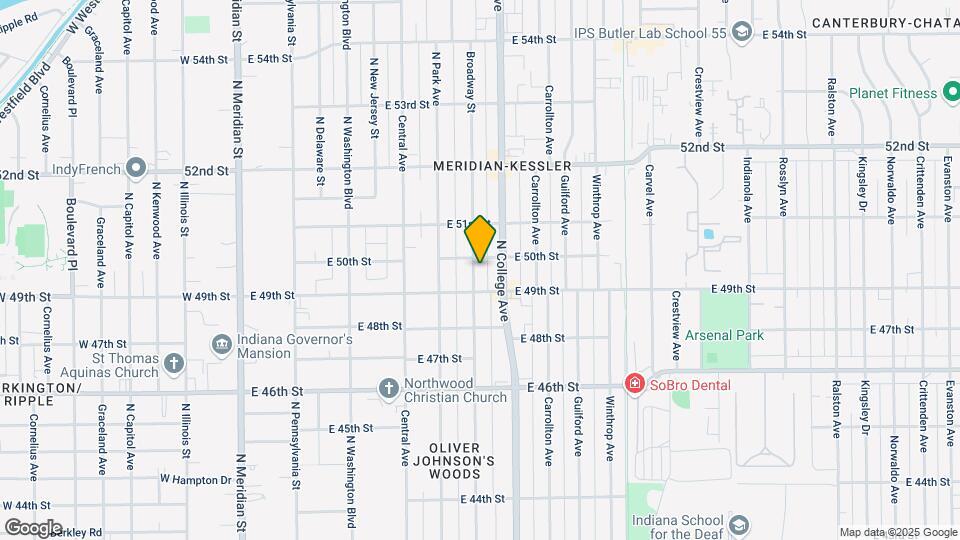 4921 Broadway St Map and Location Details