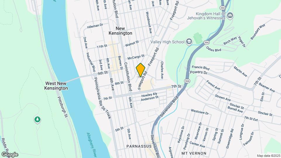 159-161 Freeport Rd Map and Location Details