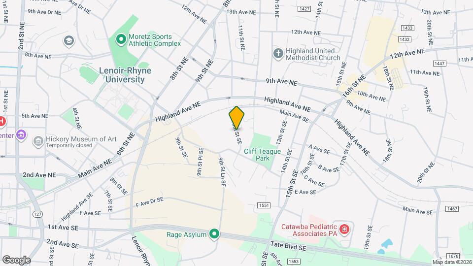 44 10th St SE Map and Location Details