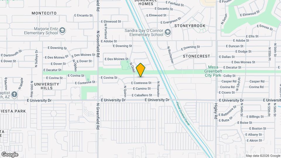 4657 E Covina St Map and Location Details