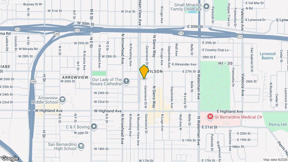 2588 Genevieve St N Map and Location Details