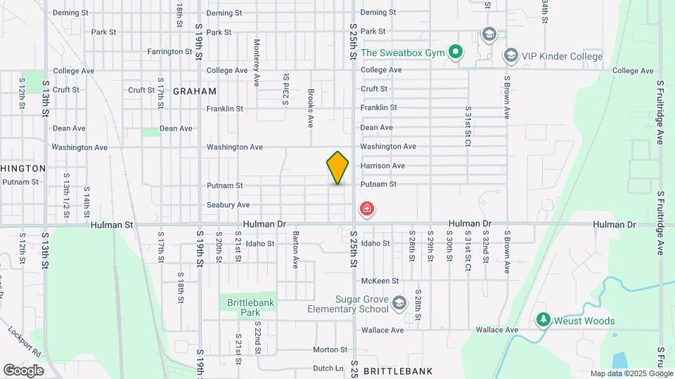 2407 Putnam St Map and Location Details