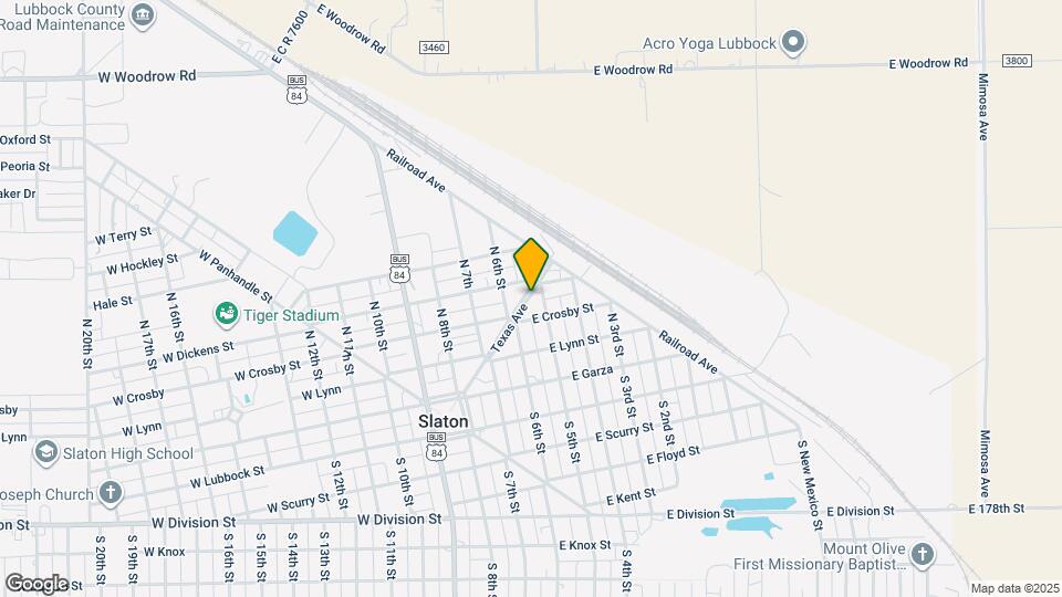 335 Texas Ave Map and Location Details