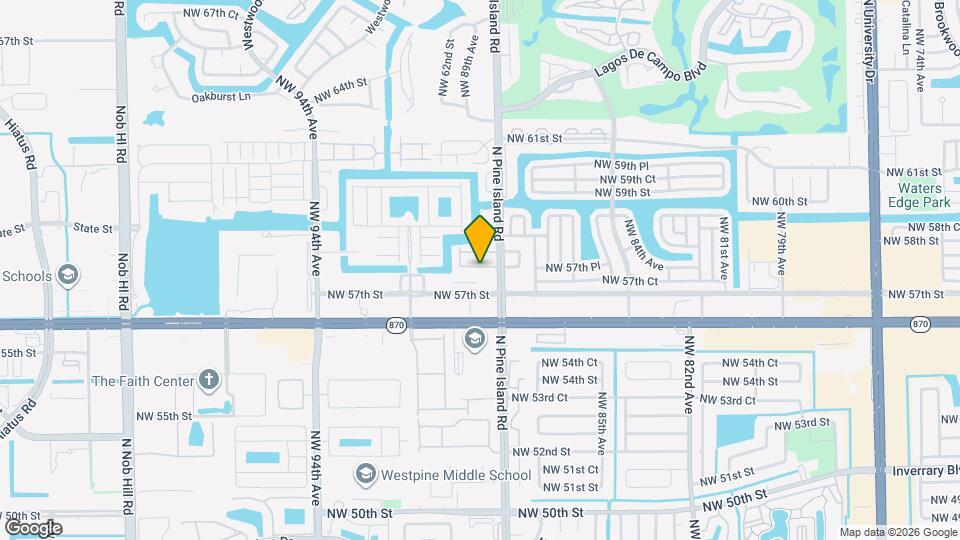 8820 S Isles Cir Map and Location Details