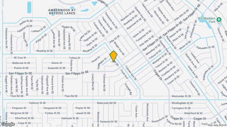 2814 Tishman Rd SE Mapa y Detalles de la Ubicación