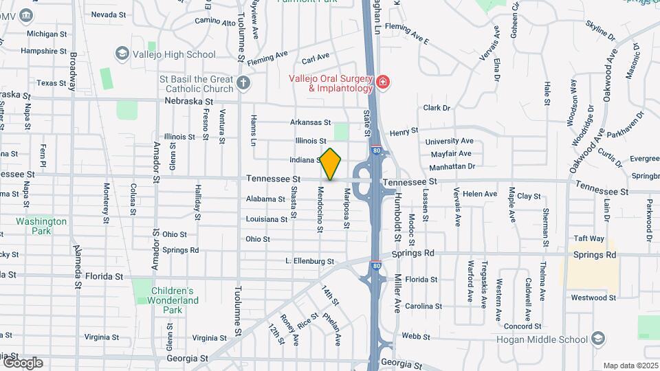 2015 Tennessee St Map and Location Details