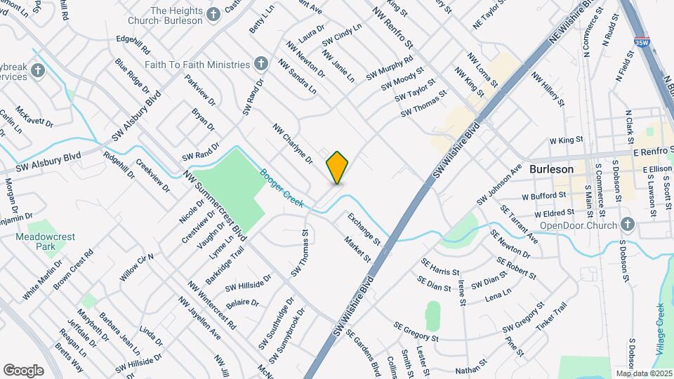 425 SW Thomas St Map and Location Details