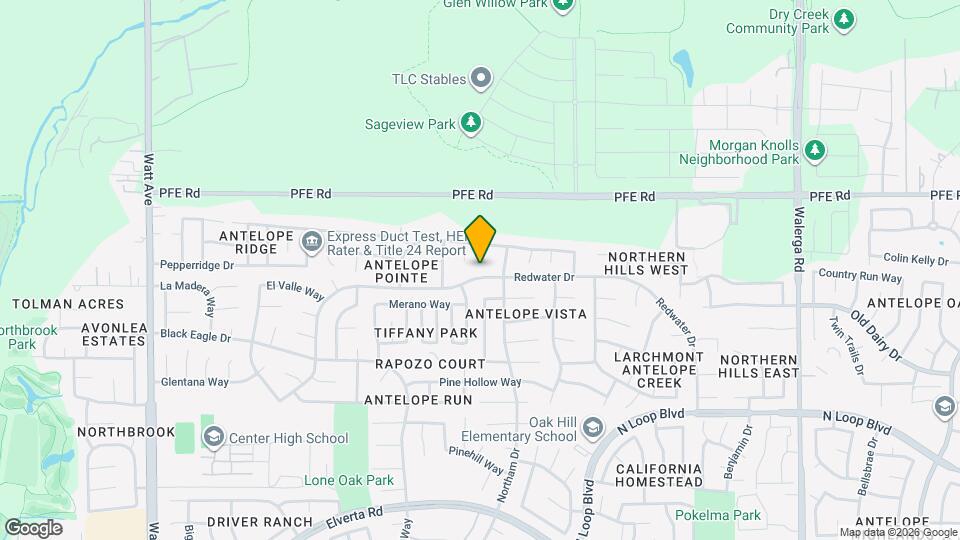 9005 Redwater Dr Mapa y Detalles de la Ubicación