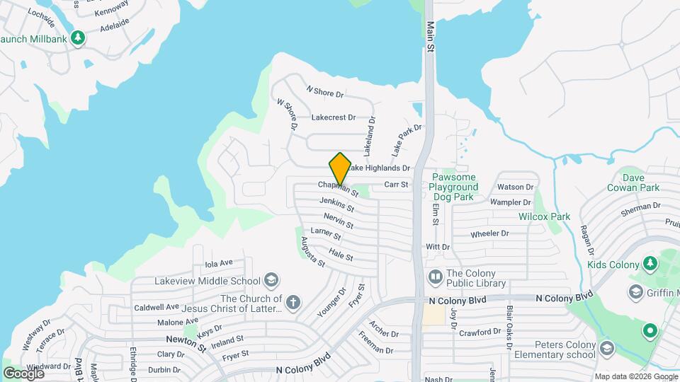 4453 Chapman St Mapa y Detalles de la Ubicación
